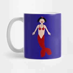 Mermaid Vampire Gothic Horror Fantasy Art Mug